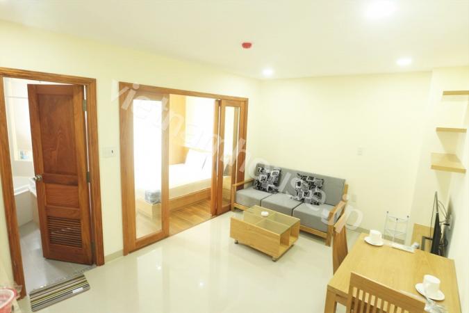 One-bedroom in absolutely new apartment in District Binh Thanh